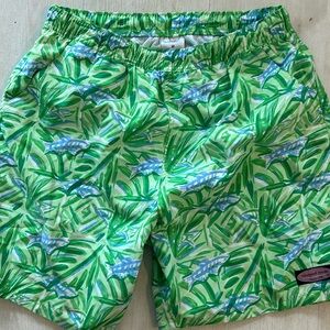 VINEYARD VINES MEN PRINTED BRIEF LINED CHAPPY SWIMMING TRUNK. SIZE-XL.
